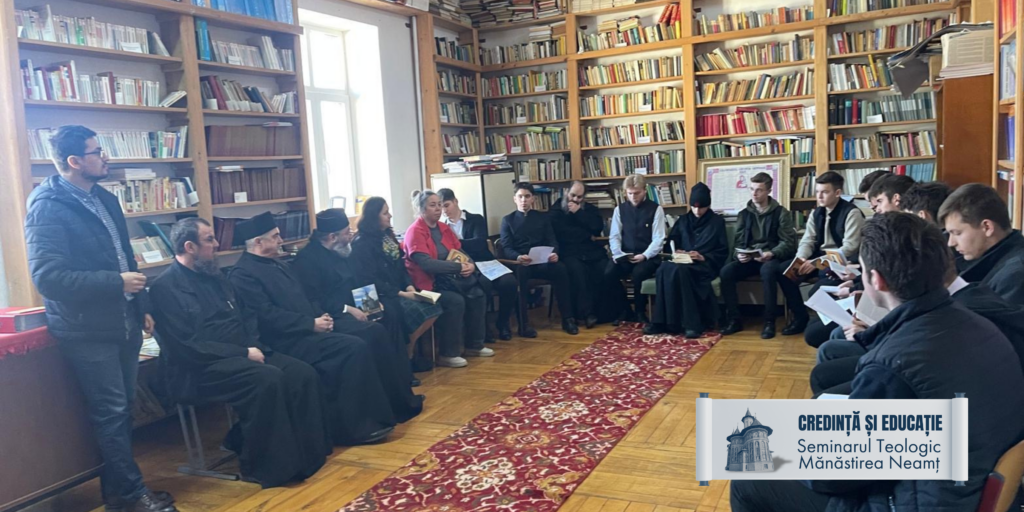 Ziua Poeziei, marcată la Seminarul Teologic Ortodox „Veniamin Costachi” de lângă Mănăstirea Neamț